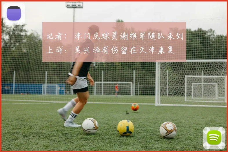 记者：津门虎球员谢维军随队来到上海，吴兴涵有伤留在天津康复